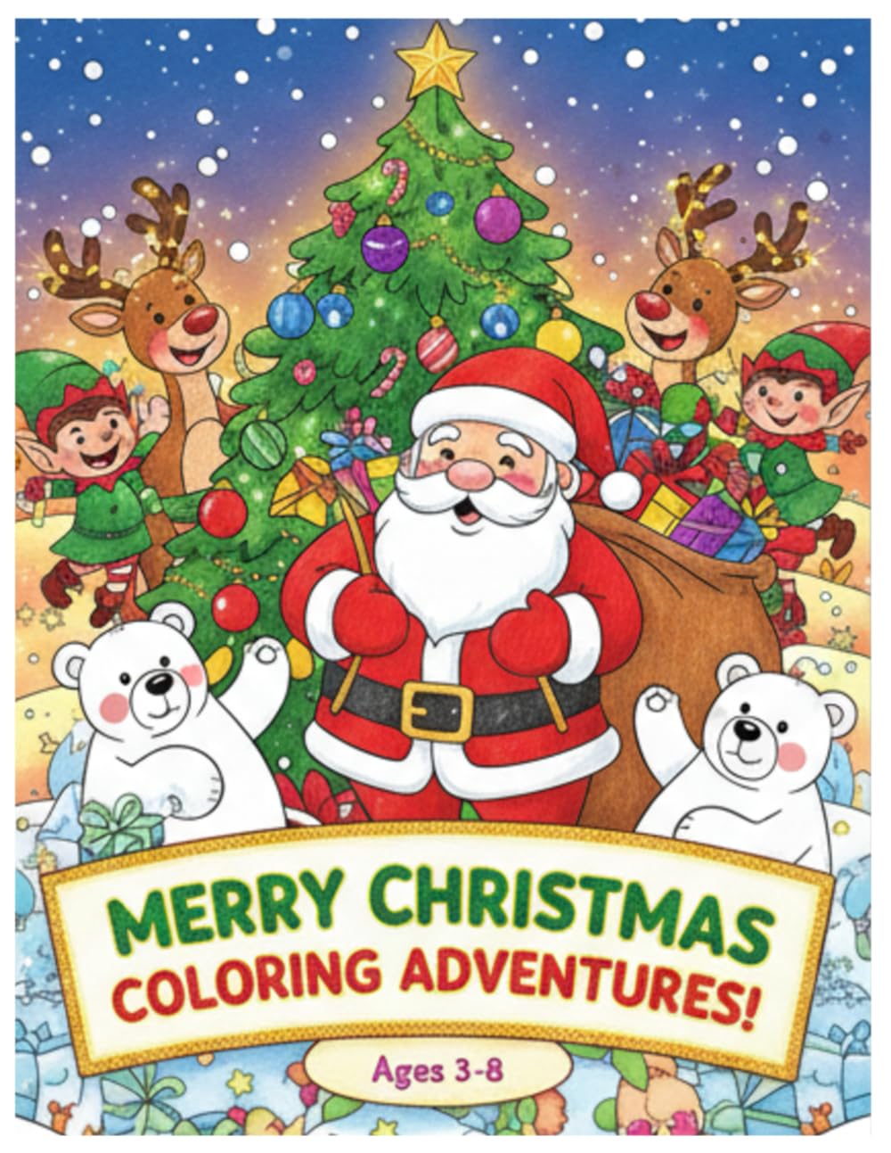 Merry Christmas Coloring Adventures