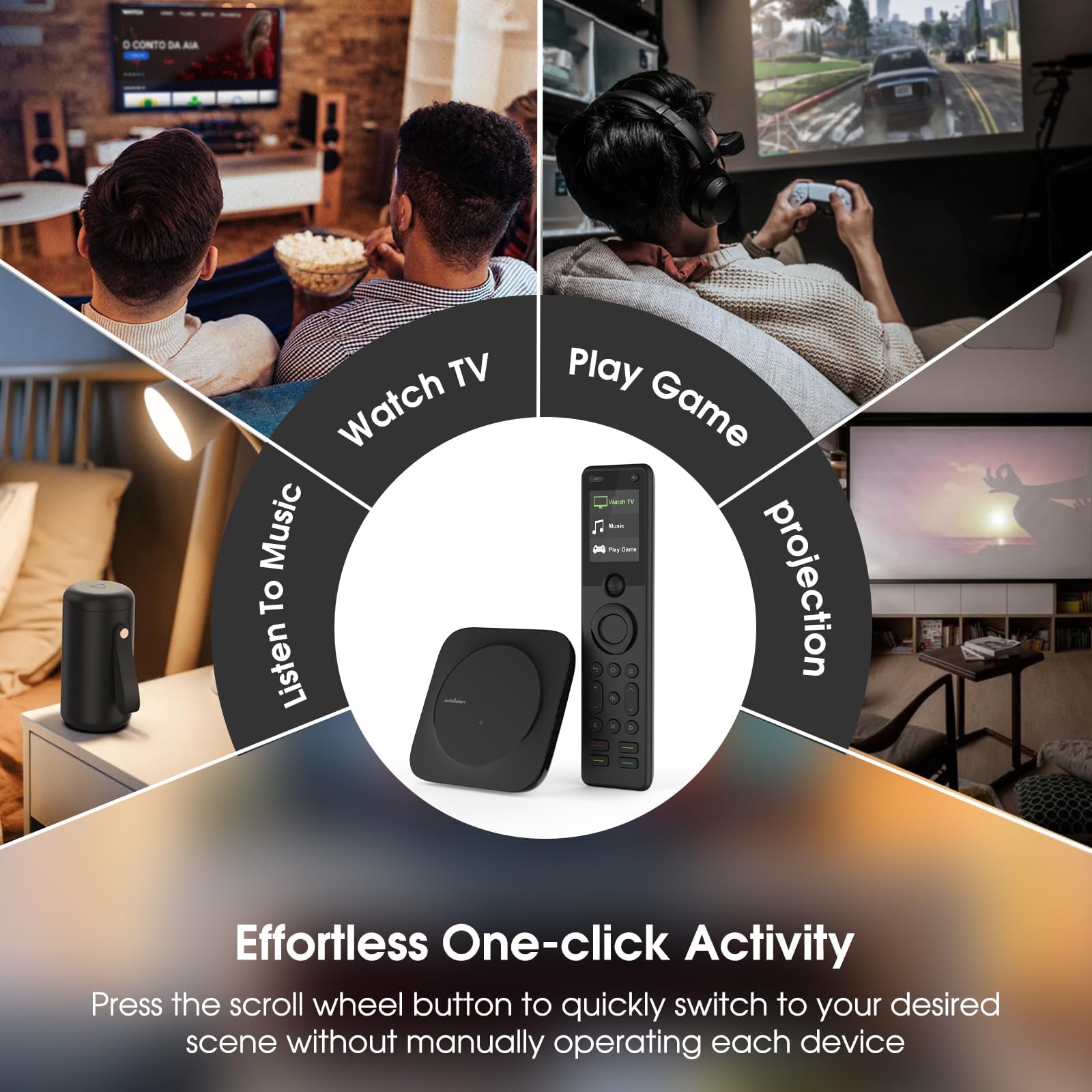 SofaBaton X1 Universal Remote, All-in-One Smart Universal Remote Control with Hub and App, Control Up to 60 IR/Bluetooth/WiFi Devices, Ctomize Activities SofaBaton X1 Universal Remote, All-in-One Smart Universal Remote Control with Hub and App, Control Up to 60 IR/Bluetooth/WiFi Devices, Ctomize Activities