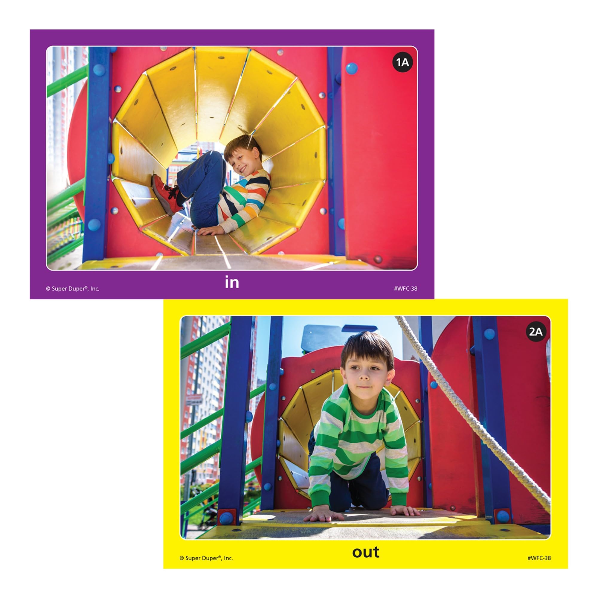 Webber Photo Cards - Pronouns In Places Grammar Cards For Speech Therapy & Education