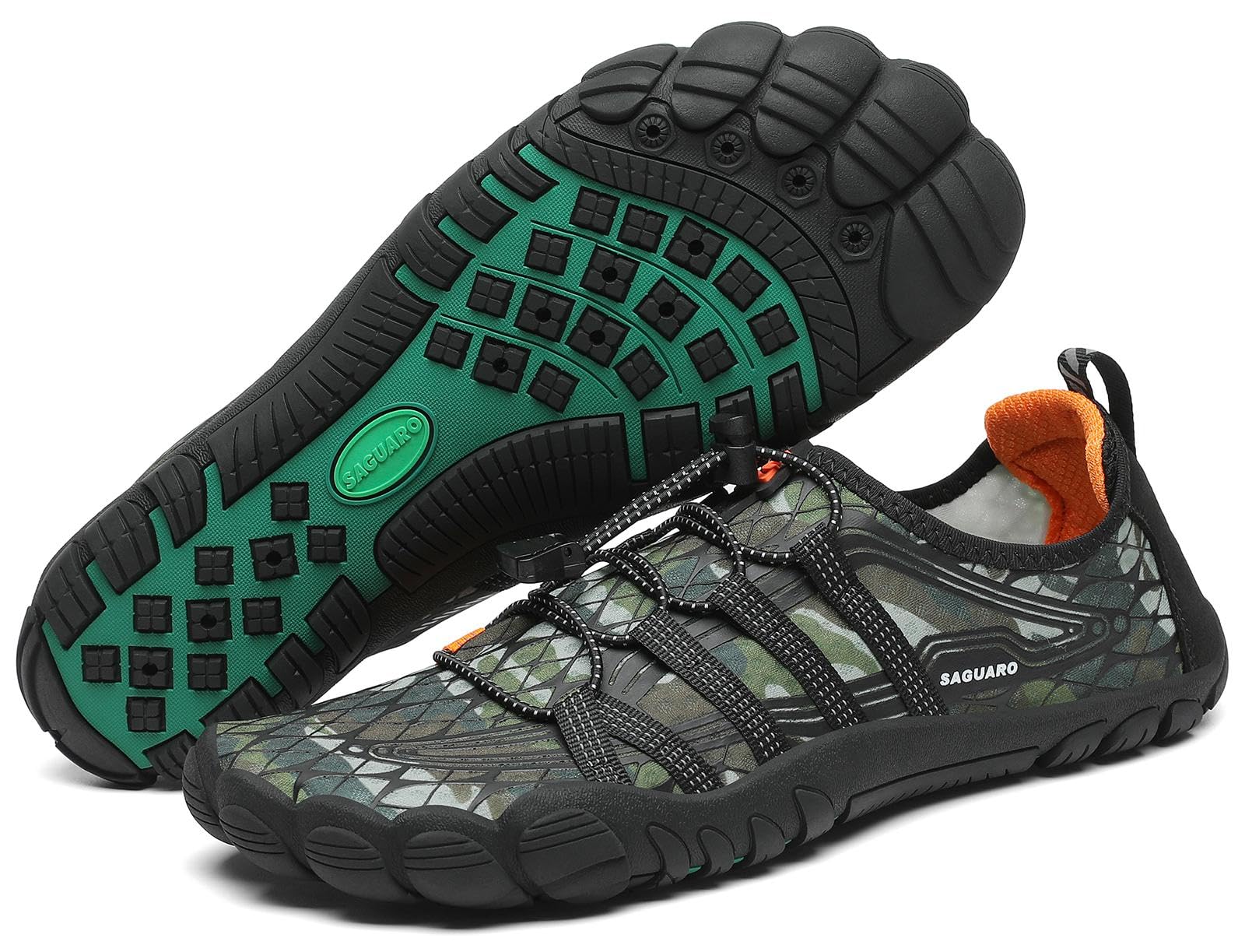 SAGUARO Zapatos de Agua Hombre Mujer Escarpines Zapatillas de Playa Surf Natación Secado Rápido Calzado Descalzo GR.36-48