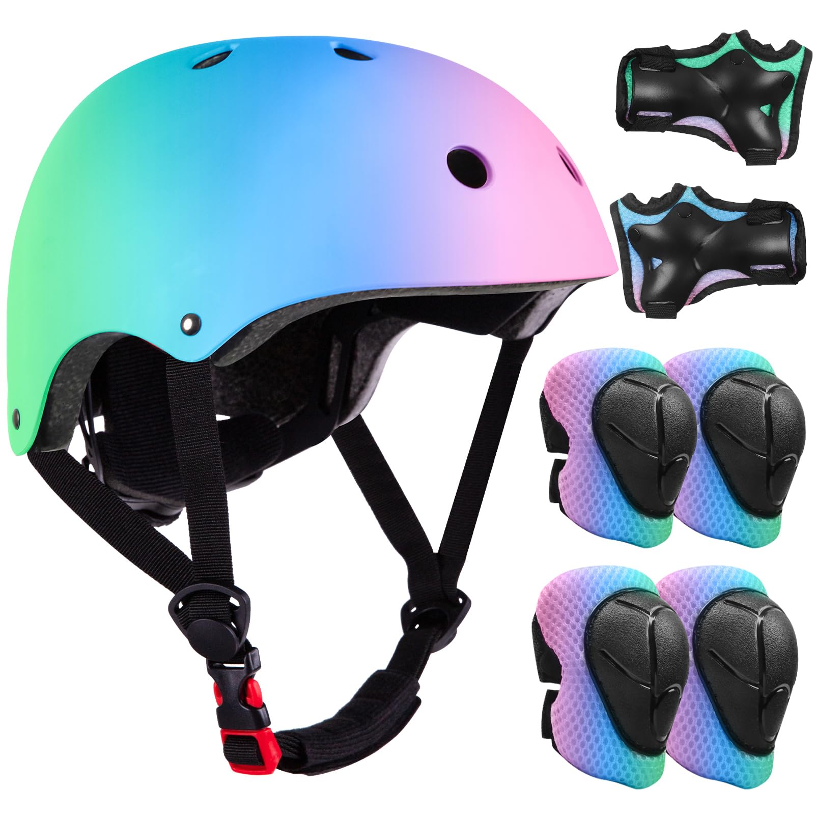 LZDMY caschetto Bambini dai 2 3 4 5 Anni, Casco Bici Bambino Traspirante per Bicicletta Skate Hoverboard Pattini Monopattino Scooter Arrampicata Helmet Sporting
