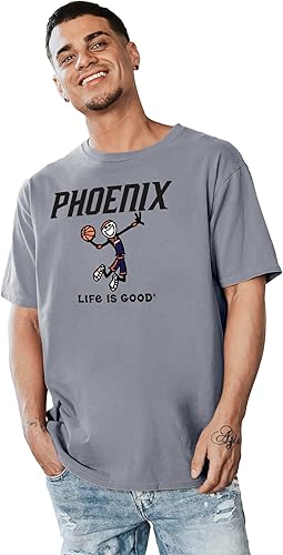 Miniatura 11 de Blue 84 Camiseta con licencia oficial de la NBA Life is Good