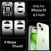 Vista 207 de TOCOL Funda magnética para iPhone 15 Pro Max, protección completa mejorada de la cámara, compatible con Magsafe, protección contra caídas, funda