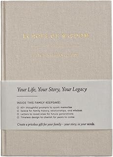 Family Legacy Memory Journal – I Want to Hear Your Story Keepsake for Ca...