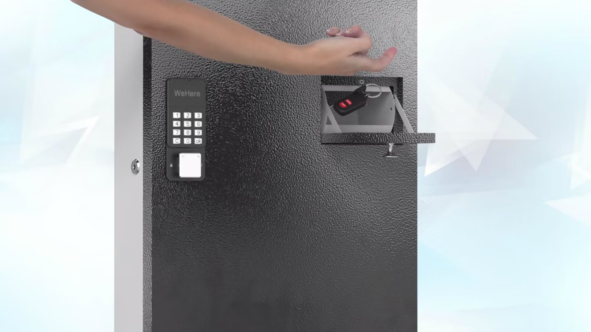 Amazon.com: WeHere 104 Keys Lock Box, Key Management Cabinet Key