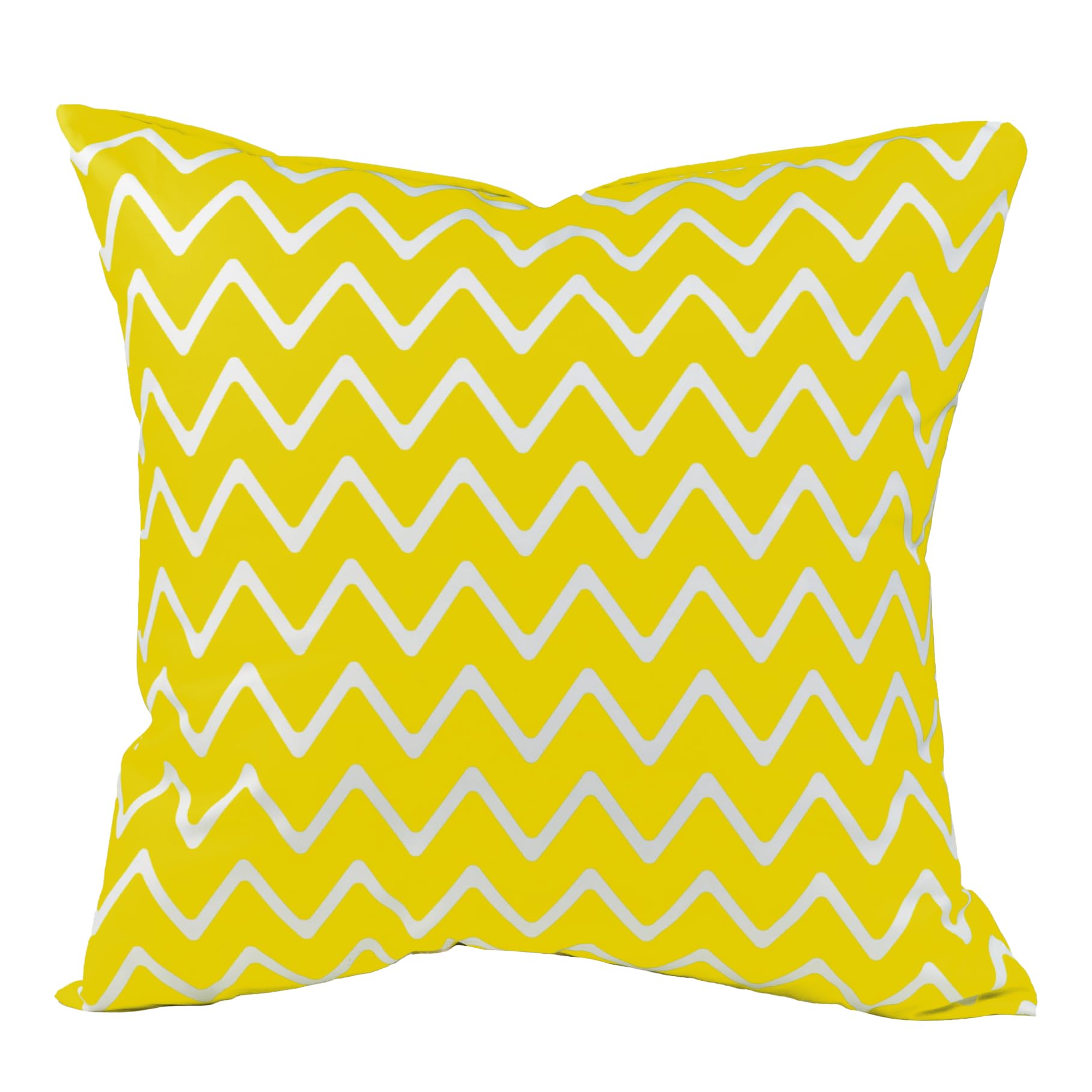 Gardenista Outdoor Decorative Scatter Cushion | Water Resistant Indoor Garden Printed Cushions | Soft & Comfy Hollowfibre Filled Patio Furniture Pillow | Durable and Easy to Clean (Lime, 60x60cm)