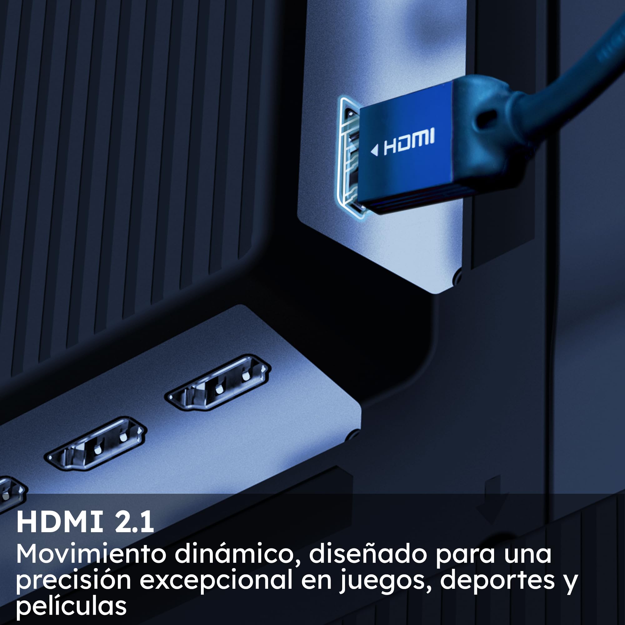 Haier QLED 4K UHD H50S81FUX - 50", Smart TV, Google TV, Dolby Audio, HDR 10, Smart Remote Control, Google Assistant, Bluetooth 5.1, 120Hz Gaming, USB 2.0, DBX TV, HDMI 2.1 x 4, Sin Marcos, 2025