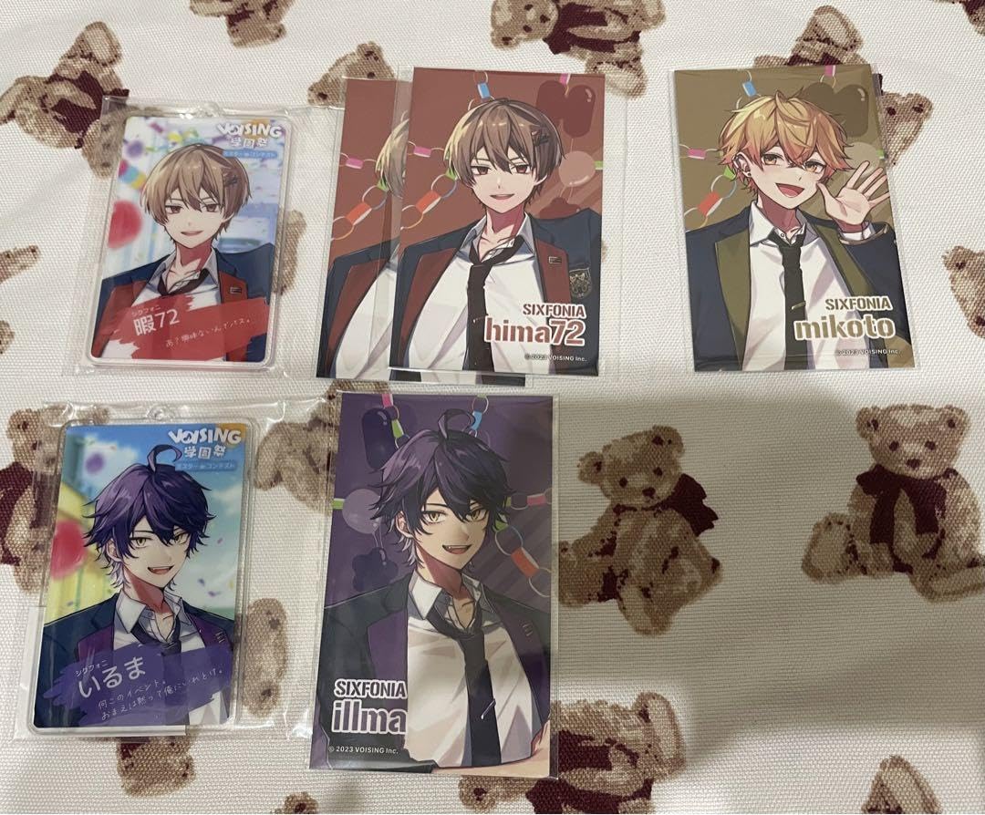 Amazon.co.jp: シクフォニ 学園祭 アクキー 特典セット : Toys