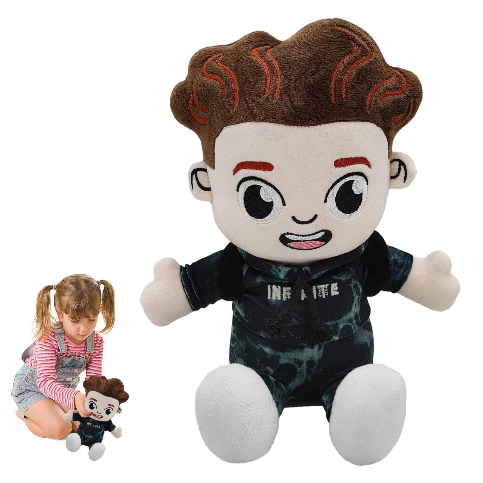 Caylus Plush Toy - Cartoon Character Doll | Soft Stuffed Figure, Fan Collectible, Anime Style Snuggle Buddy, Nursery Room Ornament, Birthday Gift for Kids Son Daughter Playroom