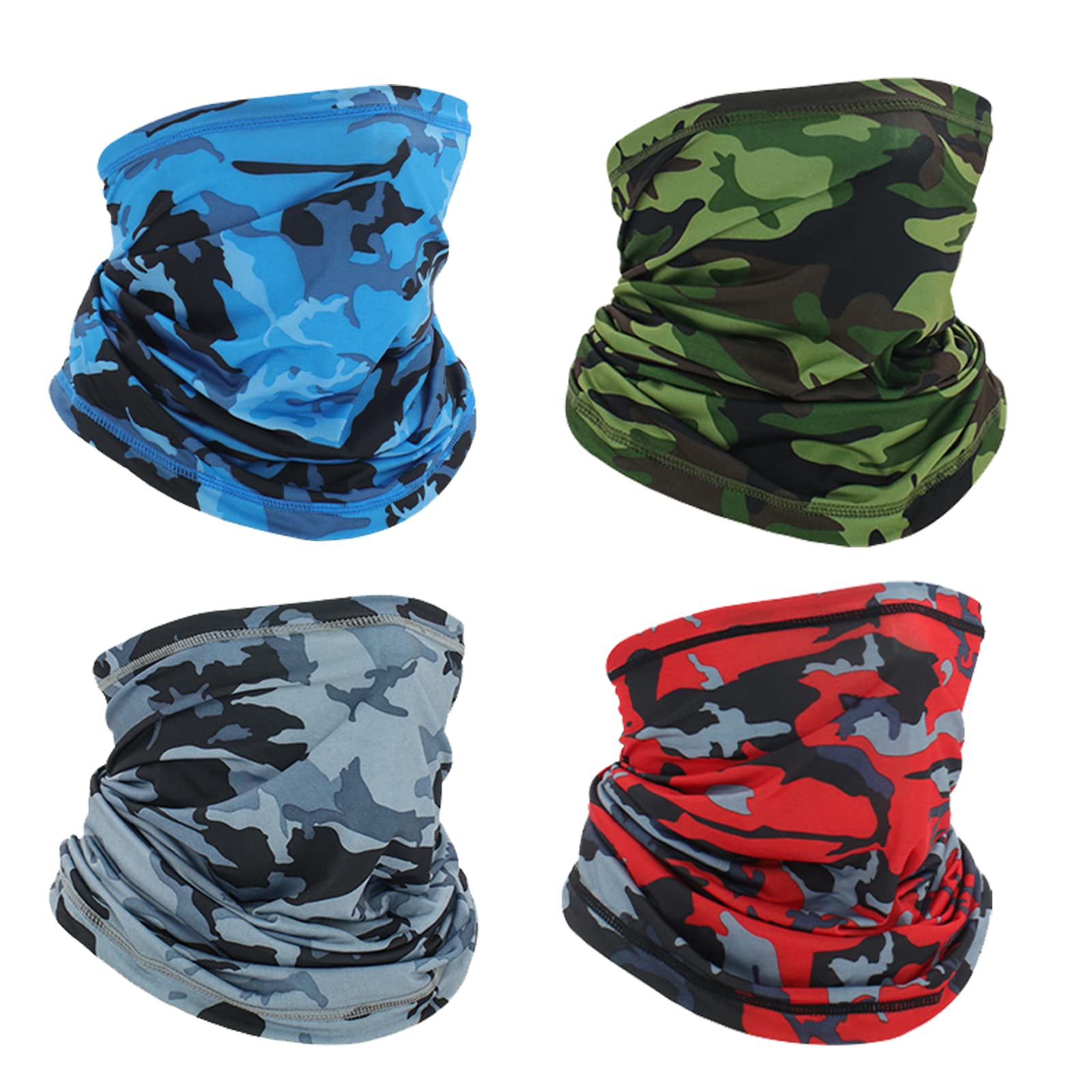 Neck Gaiter-4pack Classico Uomo