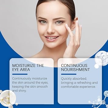 Instant Firm Eye Tightener, Temporary Eye Tighter Eye Cream, Rapid Reduction Eye Serum for Under Eye Bags and Wrinkles, Instant Firm Eye Cream, Instant Facelift Anti Aging Eye Serum (18ml, 3)