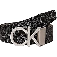 Tommy Hilfiger Uomo Cintura Ck Rev.Adj. New Mono Belt 3.5 cm Cintura in Pelle Sintetica