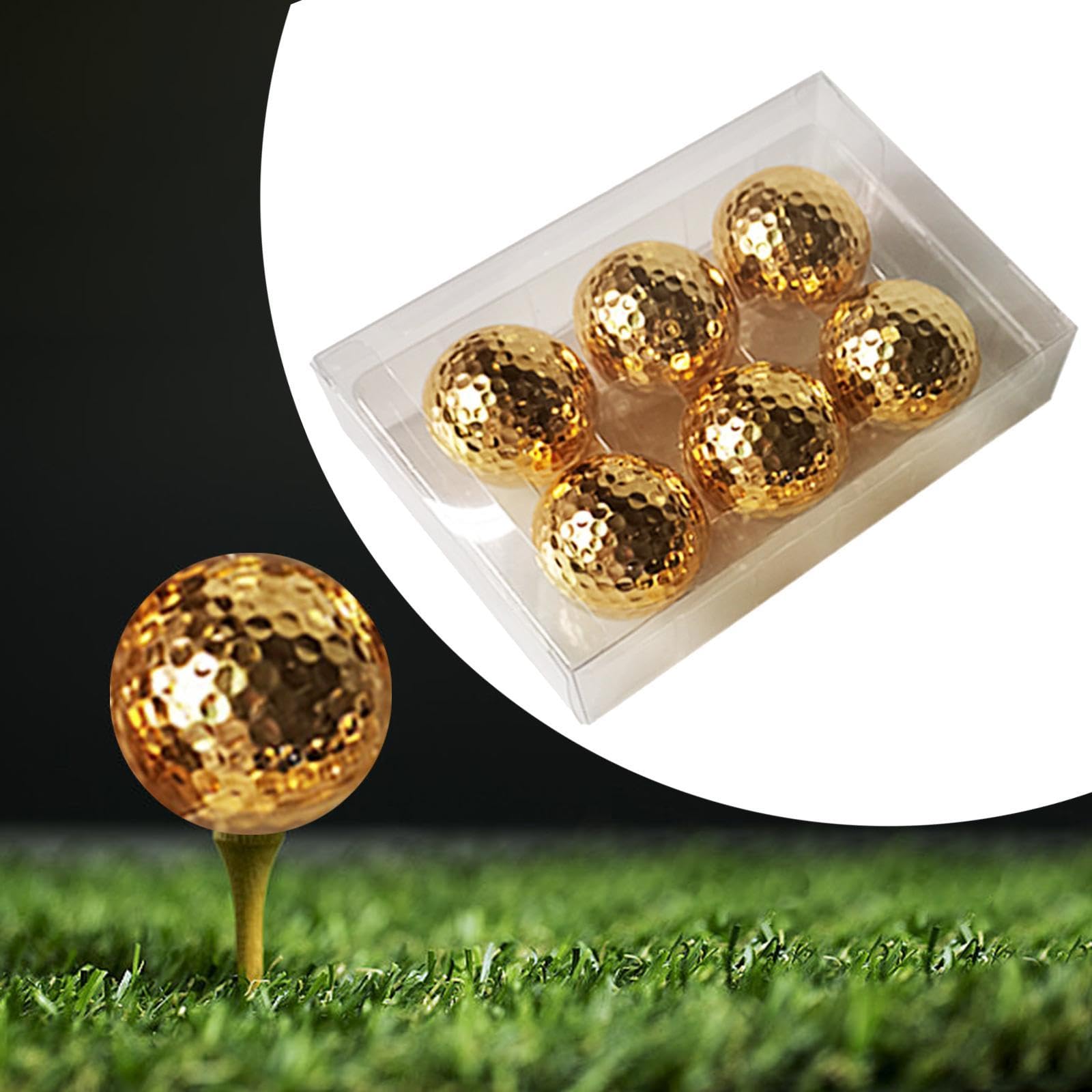 F Fityle Balles de Golf Nouveauté, Accessoires de Golf Cool, à Collectionner, Cadeaux Amusants et Amusants pour L'entraînement, Souvenir pour Les Amateurs de P
