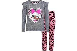 LOL Surprise! 2-Piece Sweatshirt and Leggings Pants Set for Girls
