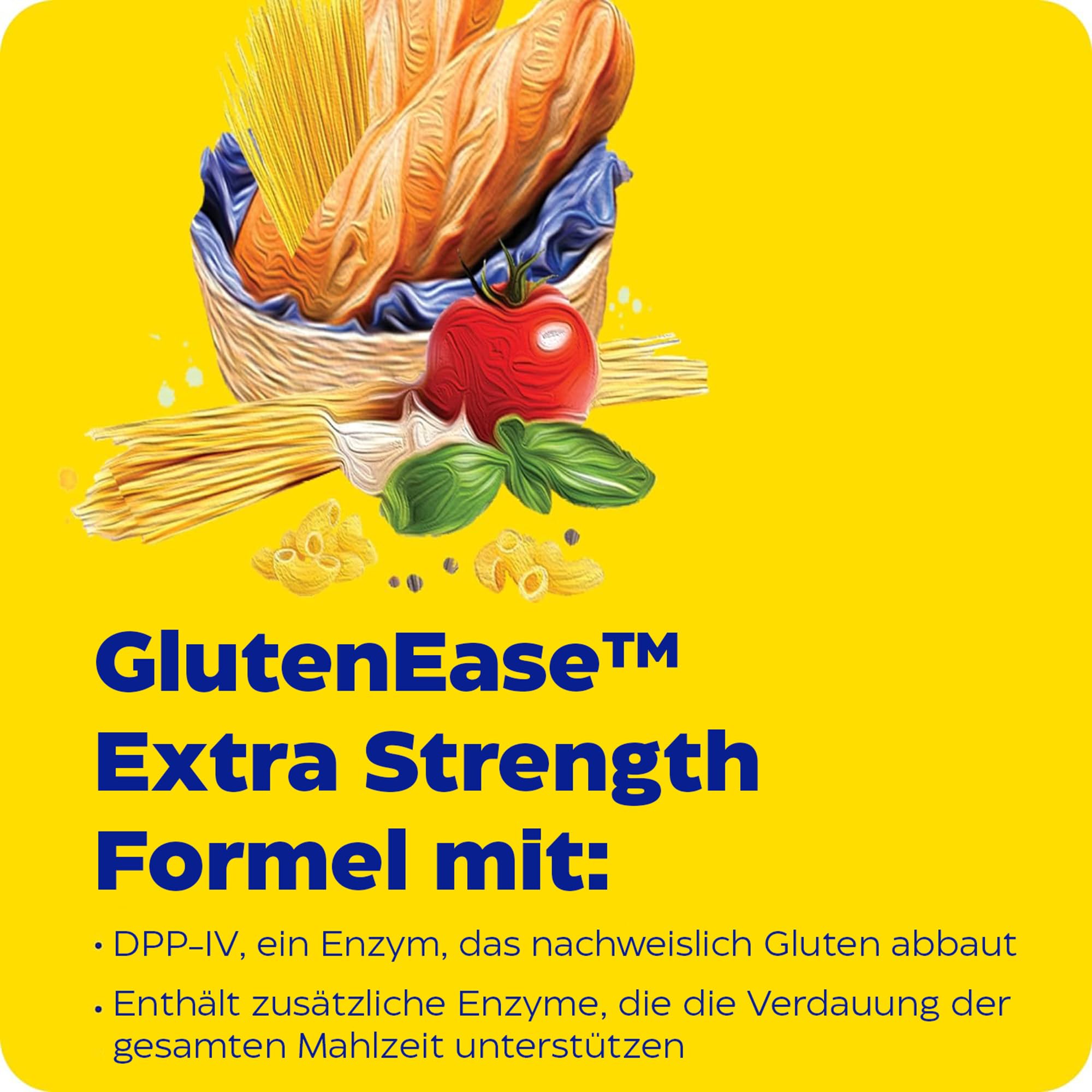 Enzymedica, GlutenEase Extra Strength, 60 vegane Kapseln, 150.000HUT Protease, 1000 DPPU DDP-IV, 15.000 DU Amylase& 15 AGU Glucoamylase je Dosis, Glutenfrei, Sojafrei, GMO frei, Geschmacksneutral