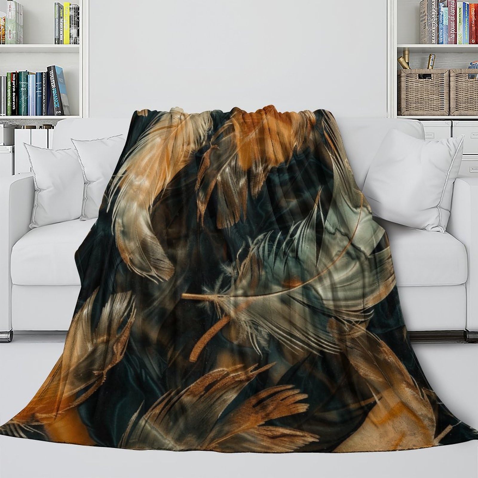 Coperta morbida in pile di flanella, ideale come regalo di compleanno per amici, familiari, regalo di Natale per amici e partner, coperta natalizia per divano e letto, 150 x 200 cm