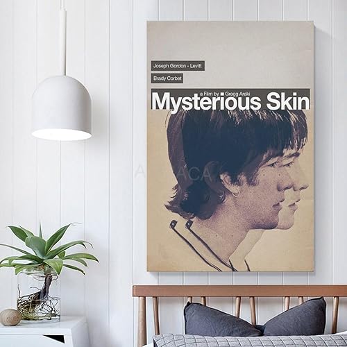 Miniatura 5 de Póster de piel misteriosa 2004, póster de película de arte estético (7) lienzo pintura de pared póster para dormitorio, sala de estar, decoración de