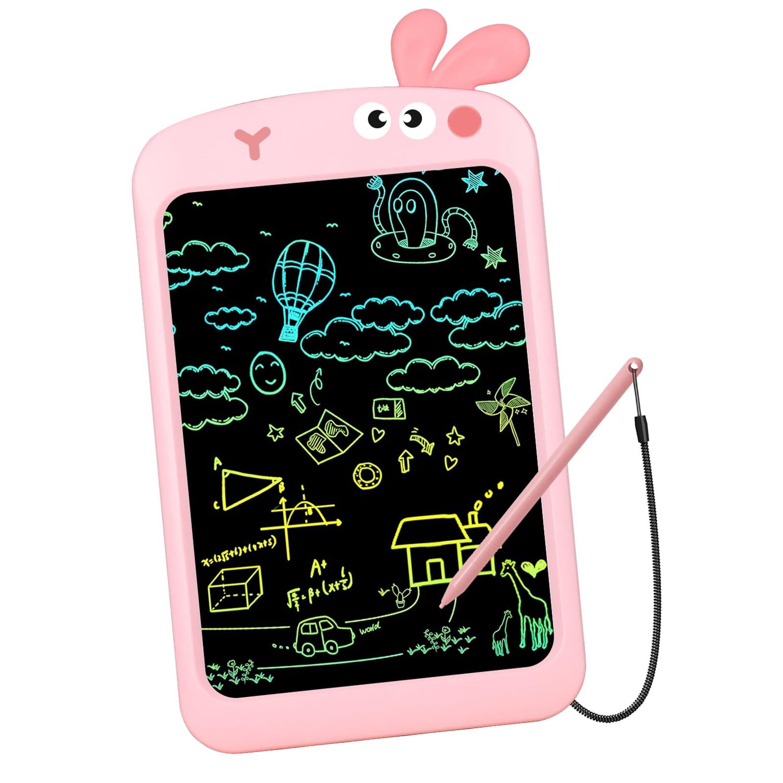 Fogray Kids Toys LCD Drawing Tablet Pad for Kids Toddler Toys for 3+ 4 5 6 7 Year Old Boys and Girls Gifts Boy Gift Present, Doodle Writing Tablet Dinosaur Toy Age 2-8(10.5" Dinosaur Board)