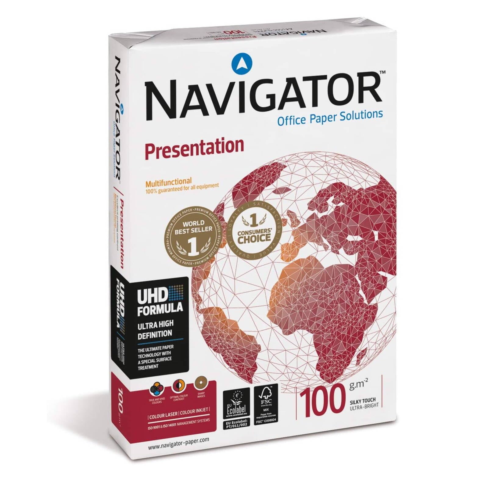 Navigator TS-785464/1 Presentation A4 Paper, 100gsm, Pack of 500