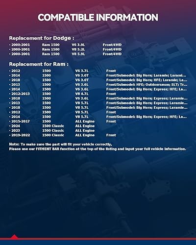 Vista 225 de KAX Espaciadores de rueda de 0.236 x 5.315 in, espaciadores de rueda centrados de 2 pulgadas y 6 lengüetas para F-15-0, Expedition, Mark LT, Negro