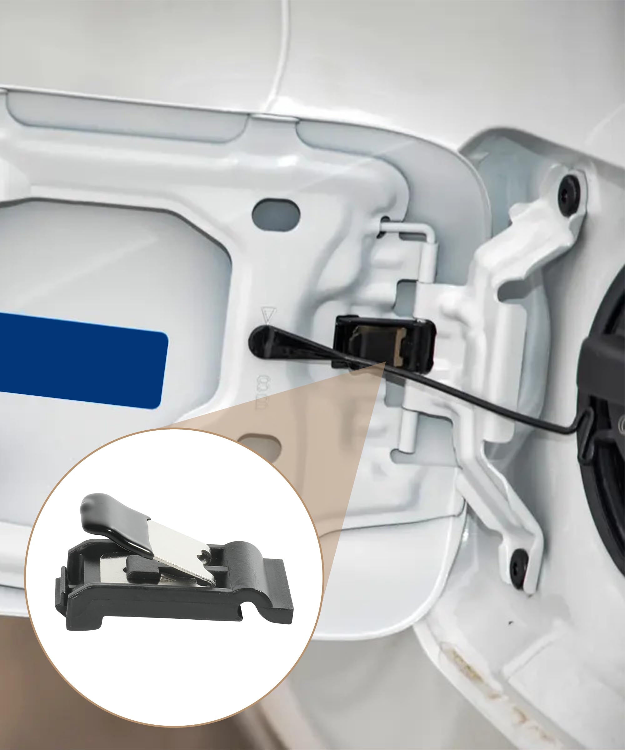 bylikeho Fuel Door Spring,Fuel Door Spring Clip,Car Accessories