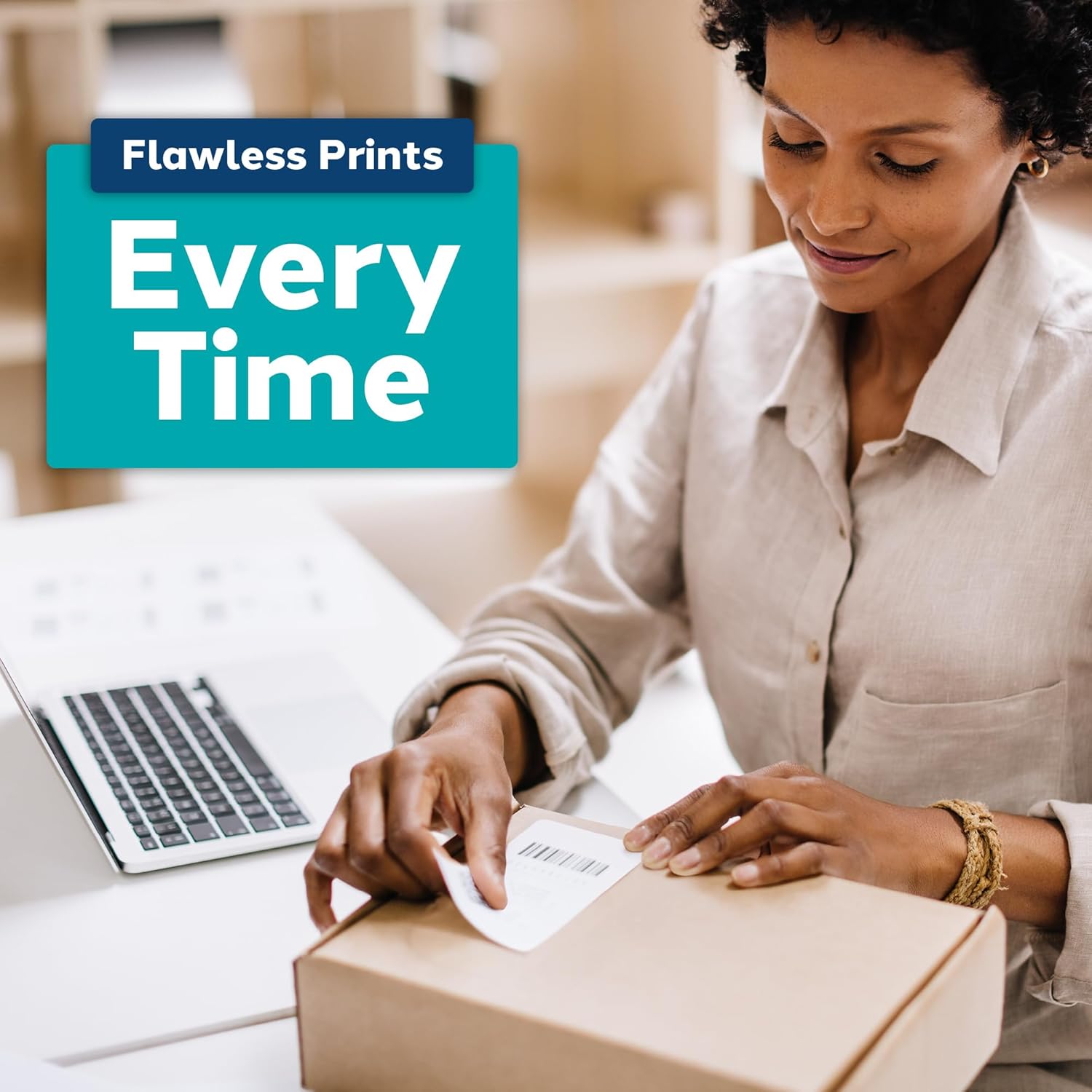 4x6 Thermal Labels Roll - Compatible with Dymo 4XL or Rollo 4x6, Perforated Strong Adhesive, Replaces Dymo 1744907, 250 Per Roll(10 Rolls | 2500 Labels)