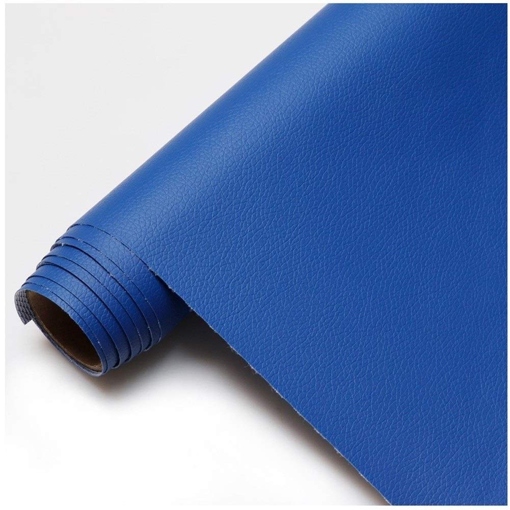 NANKAN Grained Faux Leather Sheets 160cm/62'' Wide Waterproof Vinyl Leatherette Upholstery Fabric for DIY Crafts, Chairs Seats Cover, Furniture Sofa Repair (Color : 17)