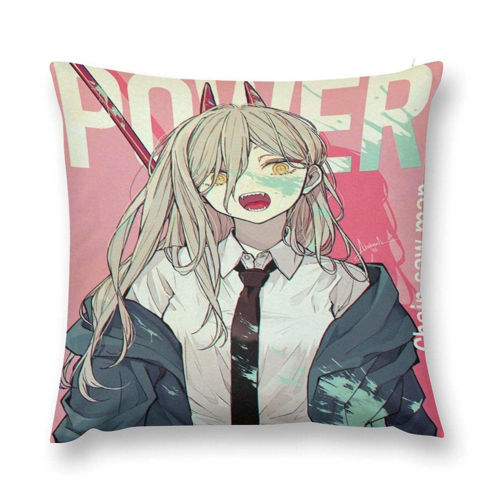 Amazon｜チェンソーマン デンジ ポチタ 抱き枕カバー クッションカバー