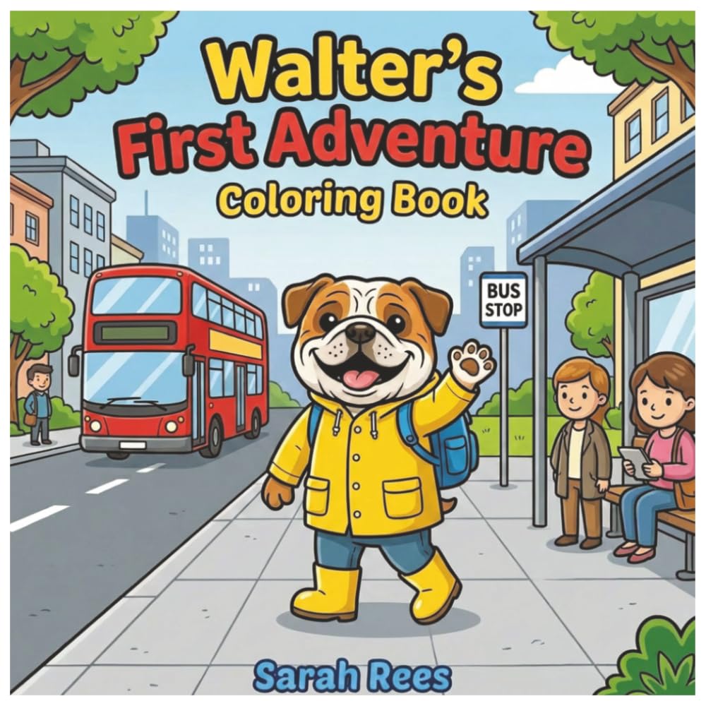 Walter's First Adventure: Coloring Book (The Adventures of Walter)