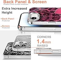 Vista 170 de I-MGAE-IN-AR - Funda diseñada para iPhone 12 y 12 Pro, diseño de mariposa plateada brillante, funda protectora de poliuretano termoplástico, suave