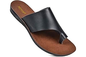 Aerosoft Orthotic Split-Toe Flat Sandals For Women