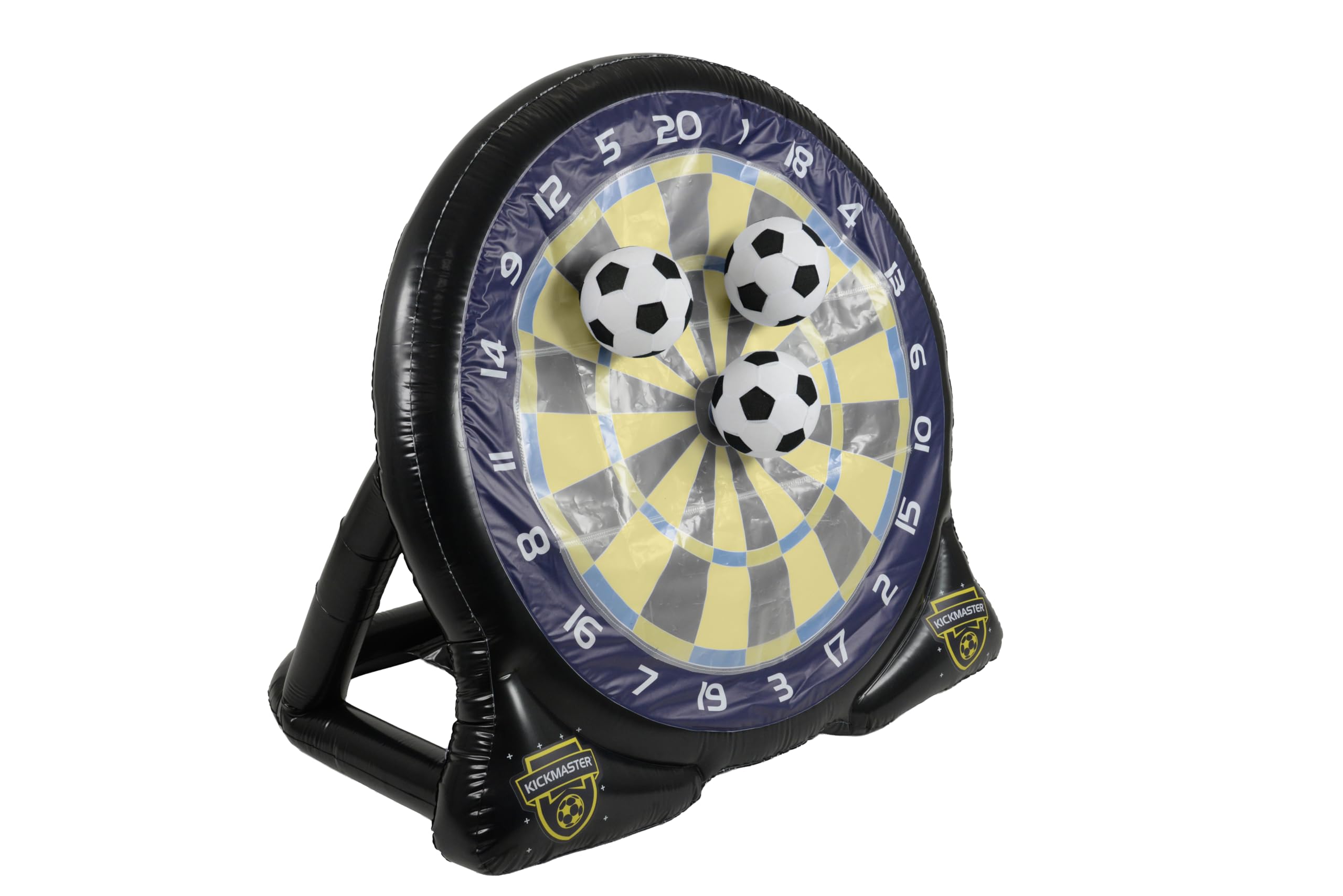 Kickmaster Giant Inflatable Football Target Game - Garden Fun for Boys & Girls and All the Family