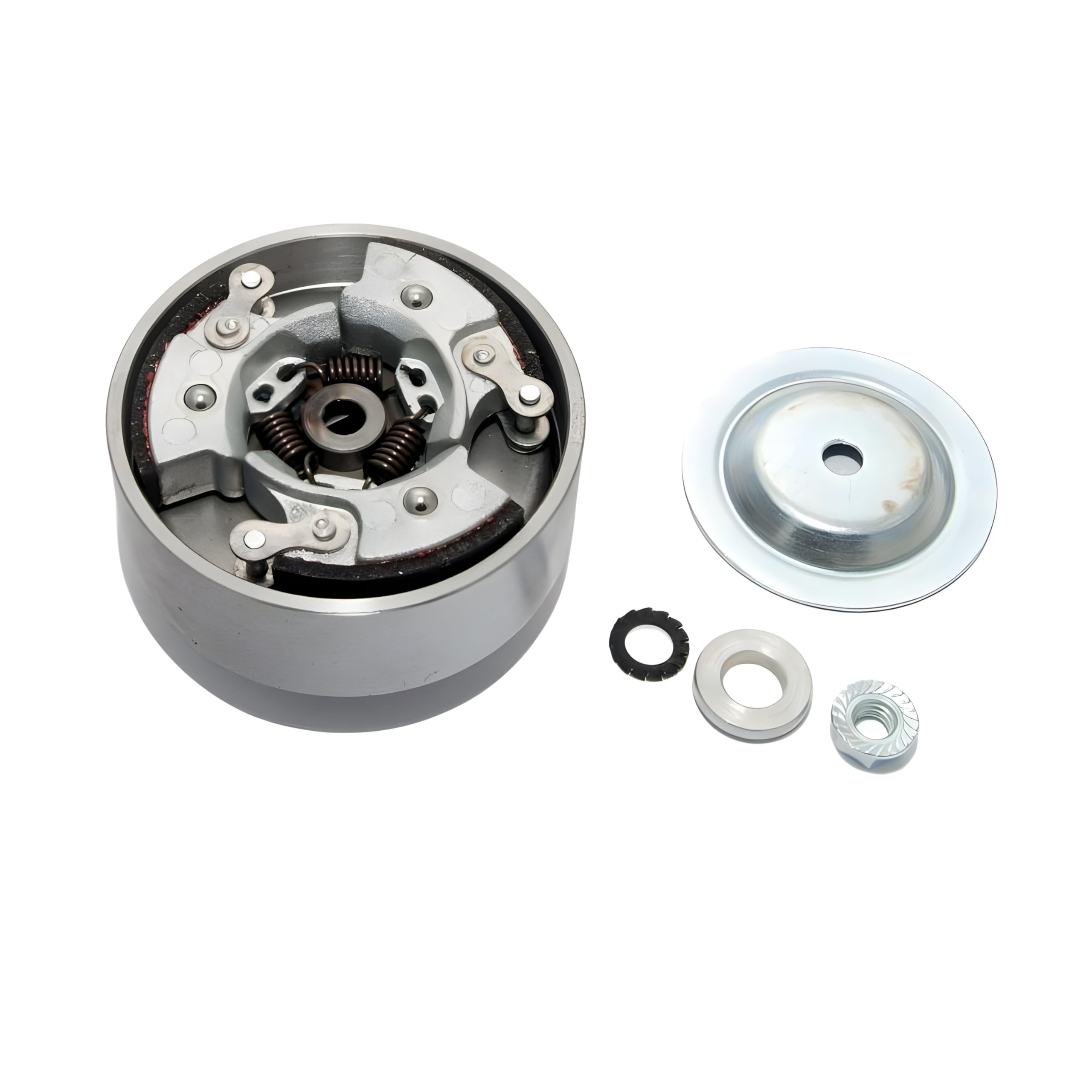 Frizione Set Ø27 mm (frizione + campana frizione) kompett CIF per Piaggio Ciao, SI, BRAVO Ecc