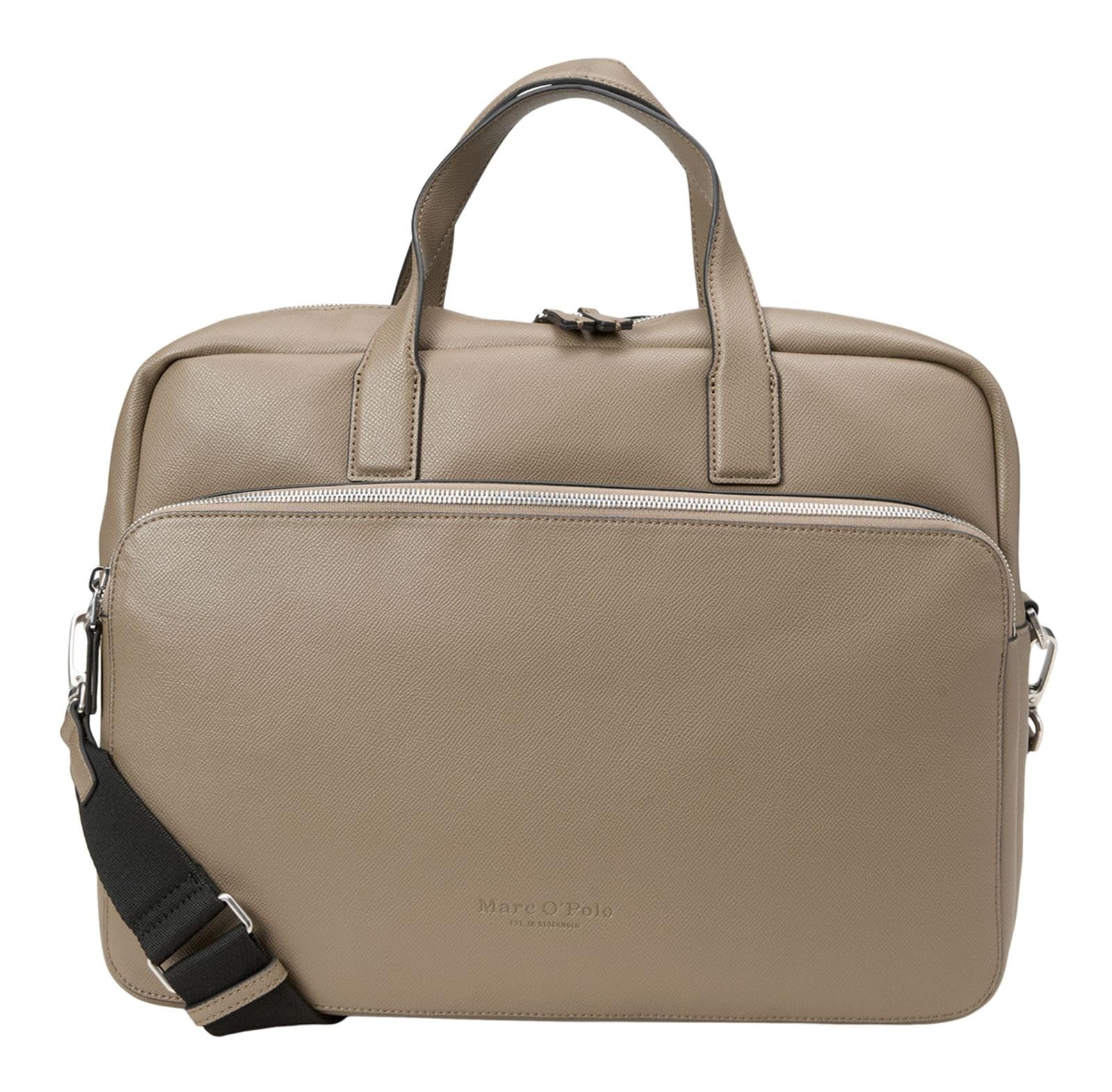 Marc O'Polo Businesstasche Laptoptasche mit Laptopfach Fred Business Bag Pavestone taupe