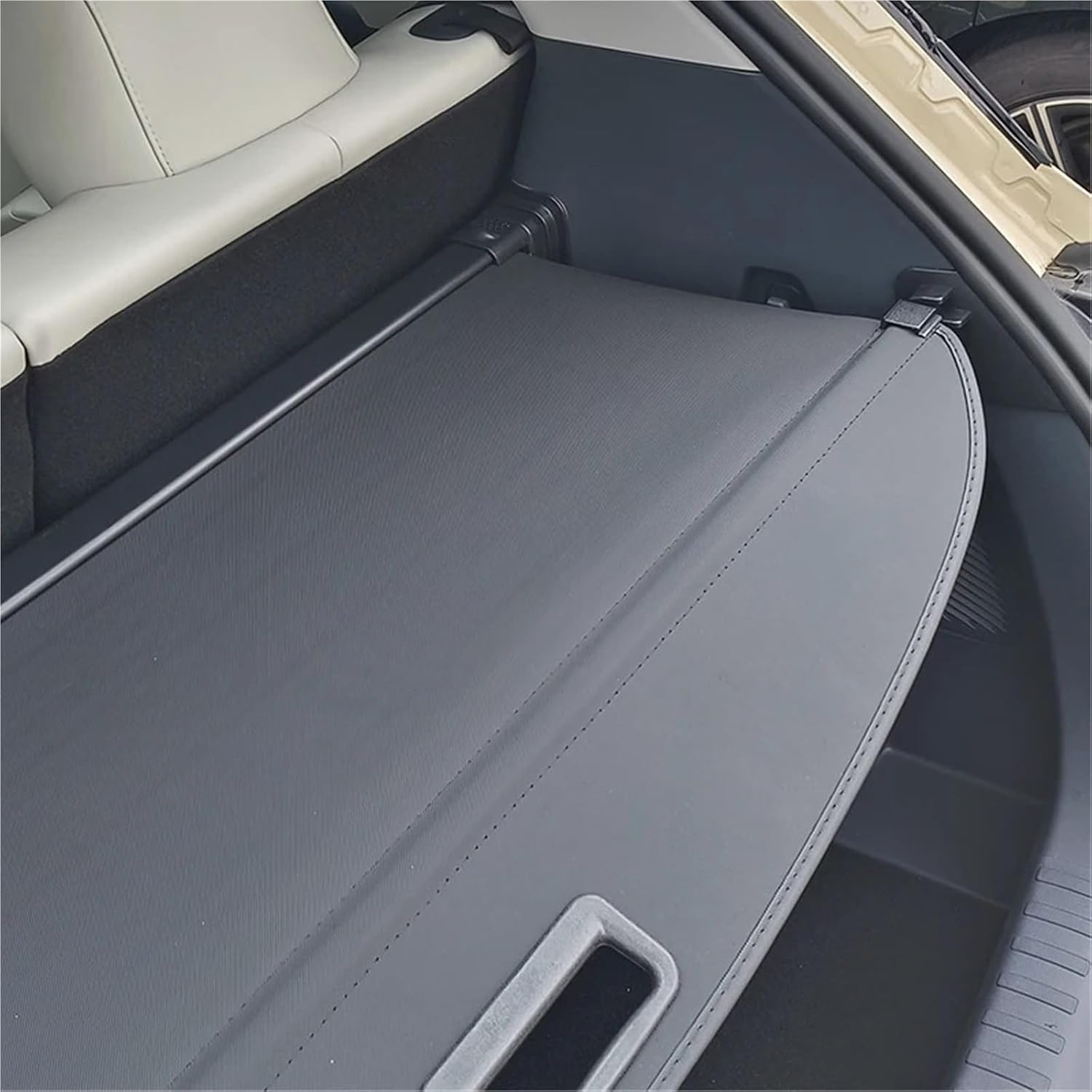 for Geely StarWish Retractable Trunk Cargo Cover Parcel Rack Shield Privacy Auto Accessories(Carbon Fiber)