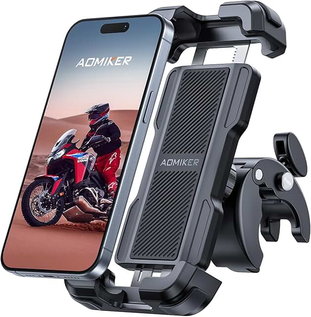Aomiker Bike Motorcycle Phone Holder Mount - [2025 Quick ...