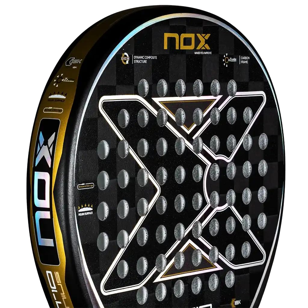 Raquette Nox AT10 Genius 18k Noir/Or (Exclusif)