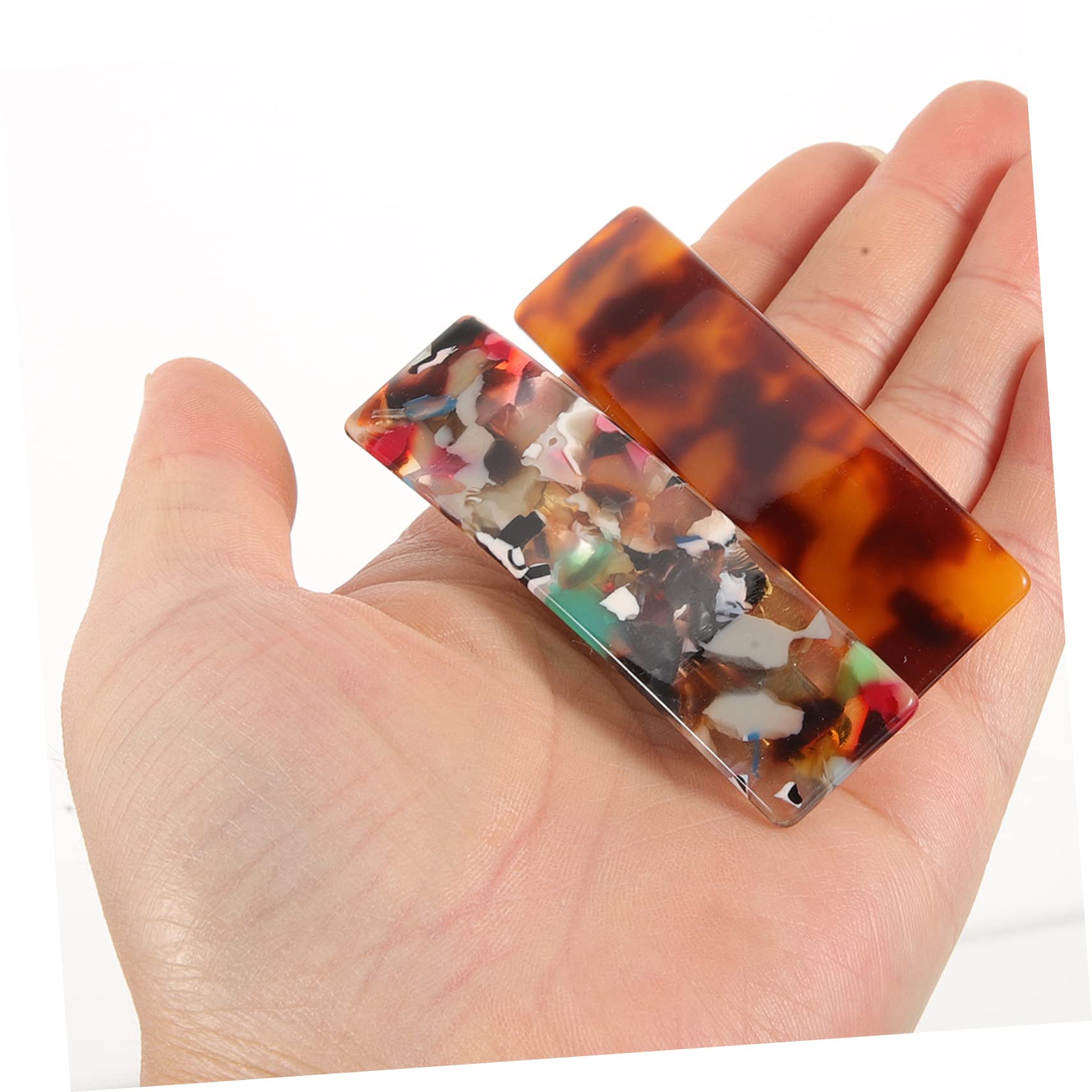 FRCOLOR 20 Piezas pasadores de pelo para mujeres de pelo grueso hair clips horquillas moño pinzas de garra pinzas para el cabello para el cabello con pasador francés clips de garra