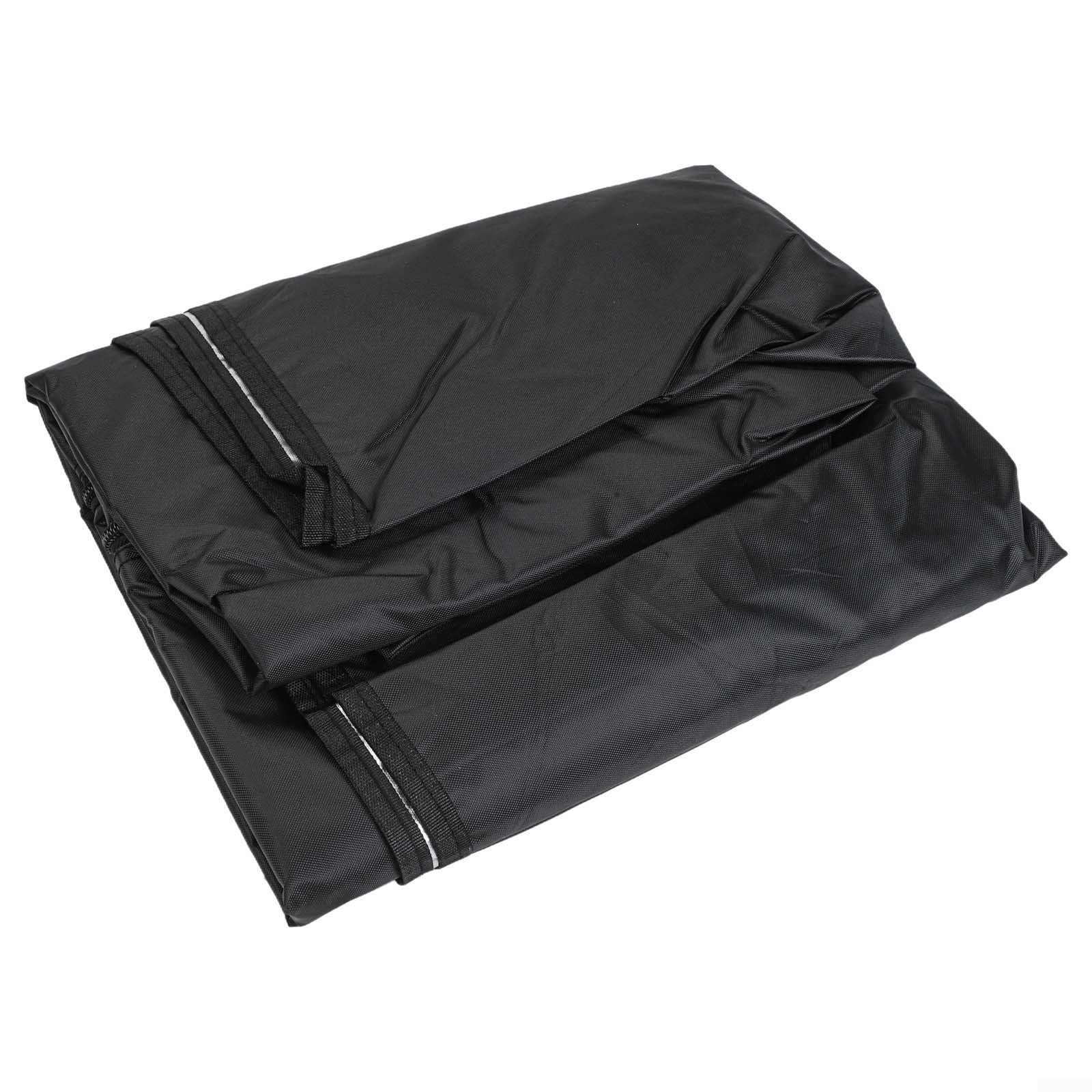 Wasserdichte Regalabdeckung aus 420D Oxford, mit Reißverschluss, staubdicht, mit Tasche für Küche, Garage, Lager (91 x 46 x 183 cm)