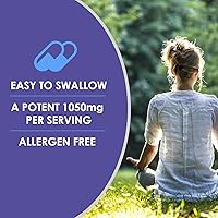 Vista 2 de VH Nutrition KAVA+ Cápsulas de kava kava 1050mg Piper Methysticum 60 cápsulas