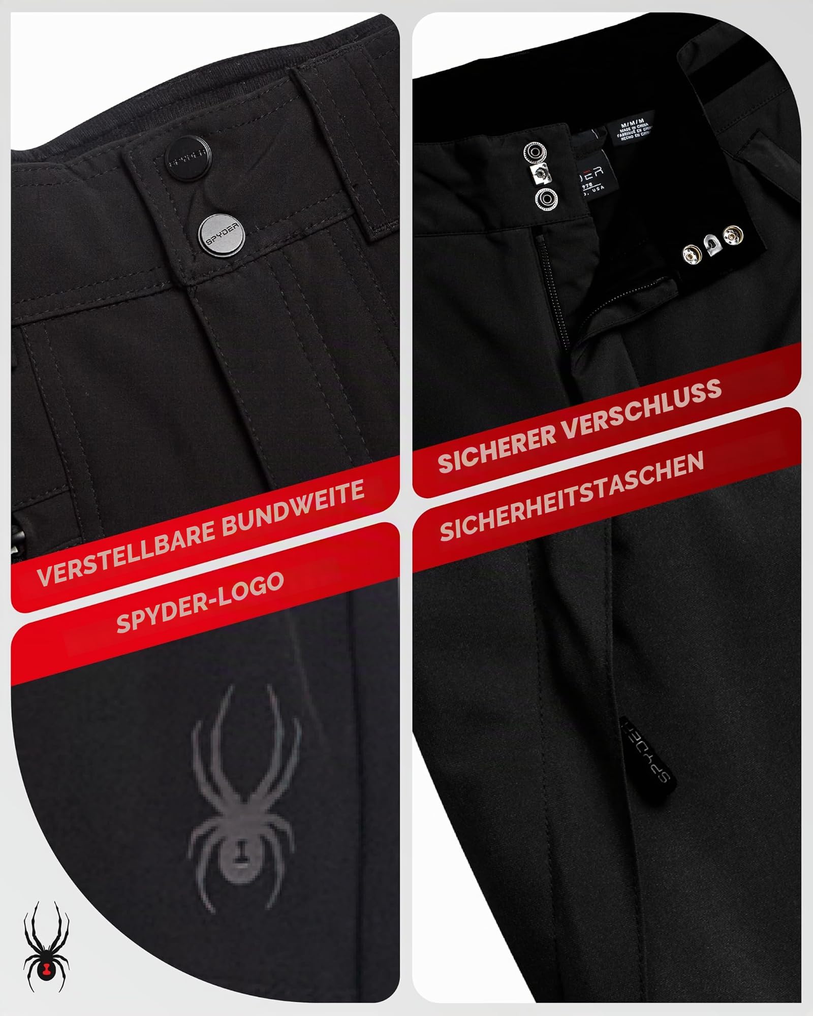 Spyder Herren M Spyder Snow Pant Hose