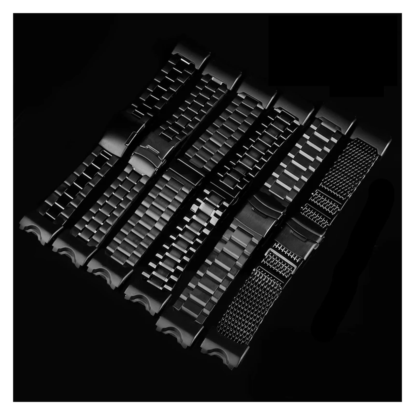 Stainless Steel Watch Band Compatible With GWG-1000 GB/GG GWG/GSG100 Nylon Canvas Watch Strap Bracelet Suitable For Daily Wear(A-coarse mesh)