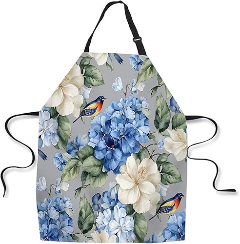 Miniatura 7 de Delantal de cocina vintage de béisbol con bandera estadounidense, delantal de chef casero, impermeable, para mujeres y hombres, 31 x 27 pulgadas
