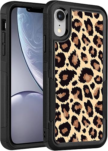 Miniatura 88 de Diseñada para iPhone 12/12 Pro, funda protectora delgada y ligera, de 6.1 pulgadas, para mujeres y niñas, bonito patrón de leopardo y guepardo