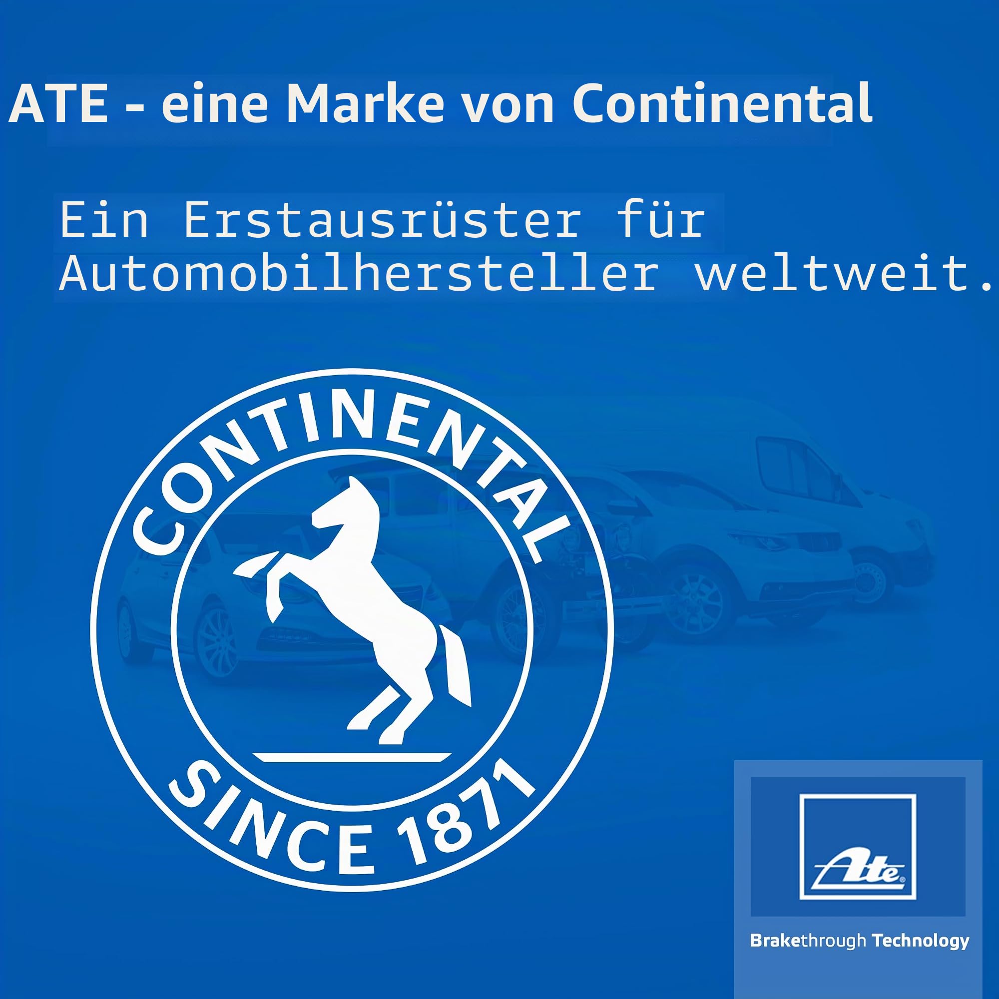 ATE 13.0460-3858.2 Bremsbelagsatz, Scheibenbremse