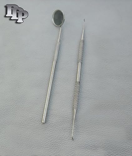 goldman-fox curettes & sondas dentales con espejo