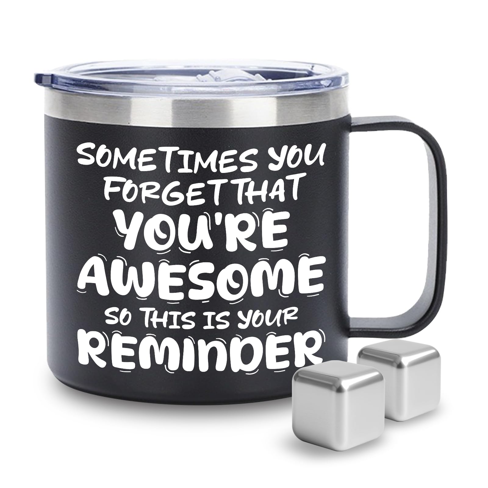 TNYAMI Fathers Day Mug Gifts for Dad Men Husband from Daughter Son Wife - Sometimes You Forget Your Awesome Gifts - Dad Gift for Birthday Christmas,