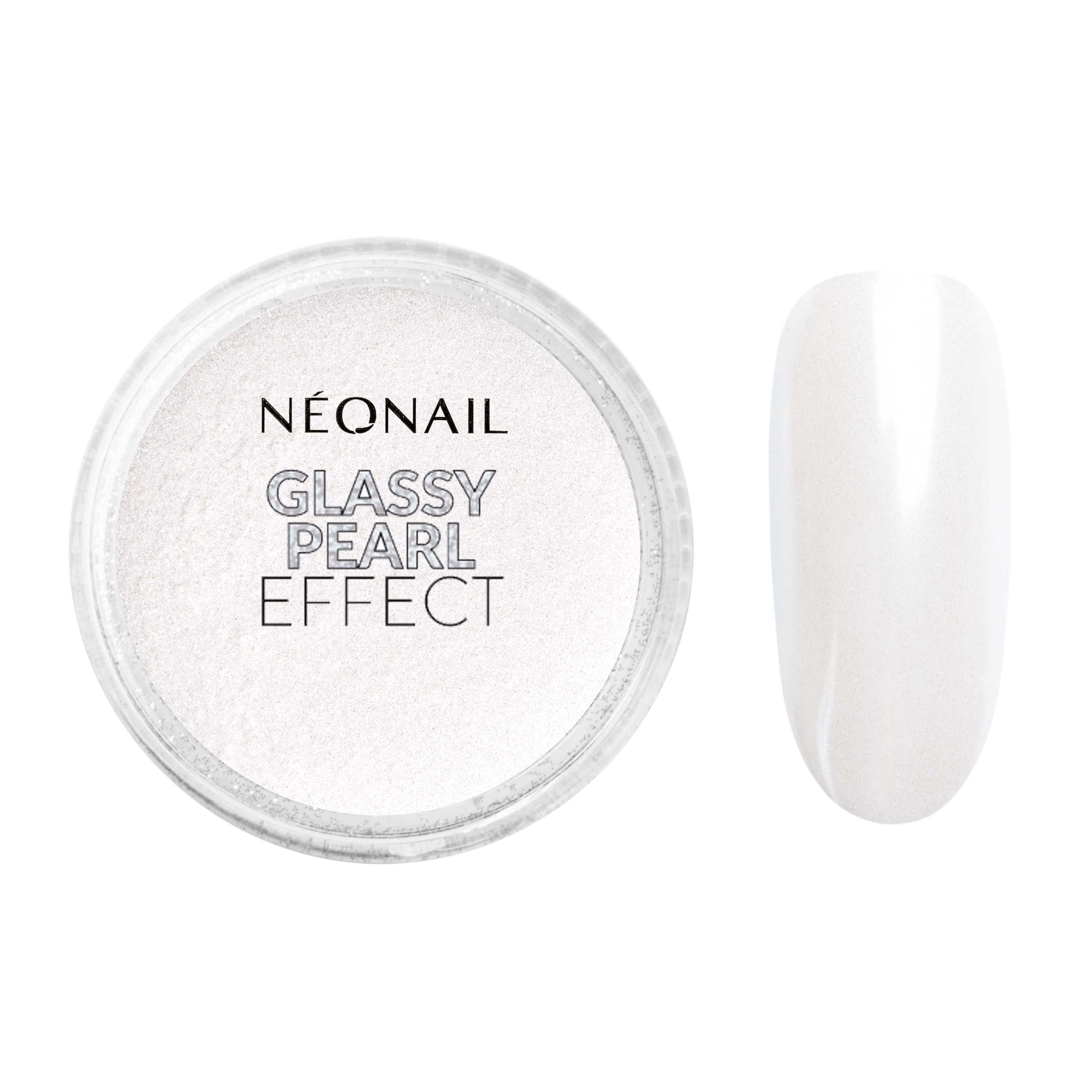 NÉONAIL Glassy Pearl ​Collection Set​ - Pintauñas Semipermanentes - Glassy Pearl Effect - Esmaltes Semipermanentes Para Uñas - Kit Manicura Semipermanente - Polvo Uñas Efecto Perlado - Efecto Glaseado