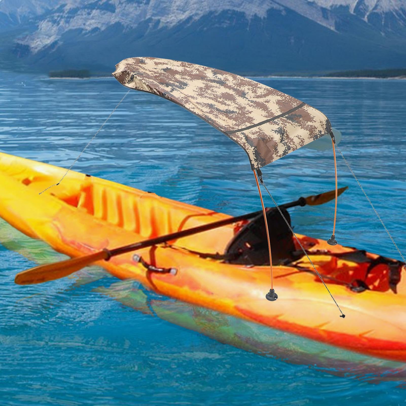 Tendalino per Barca - Tendalino per Barca Gonfiabile, Tendalino per | Ombrellone da Spiaggia | Kit hardware base per montaggio su tettoia per kayak per la pesca all'aperto. Il nostro parasole per