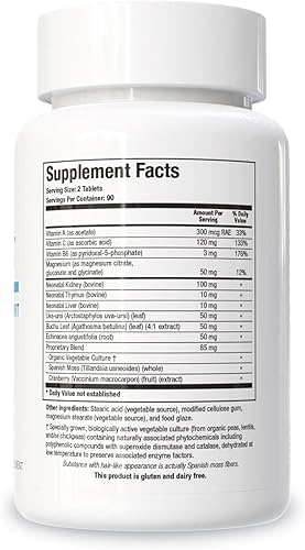 Miniatura 2 de Biotics Research Renal Plus – Apoyo Botánico, Glandular y Nutricional para la Función Renal Óptima. Salud Renal & Apoya la Función Urológica – Ulva